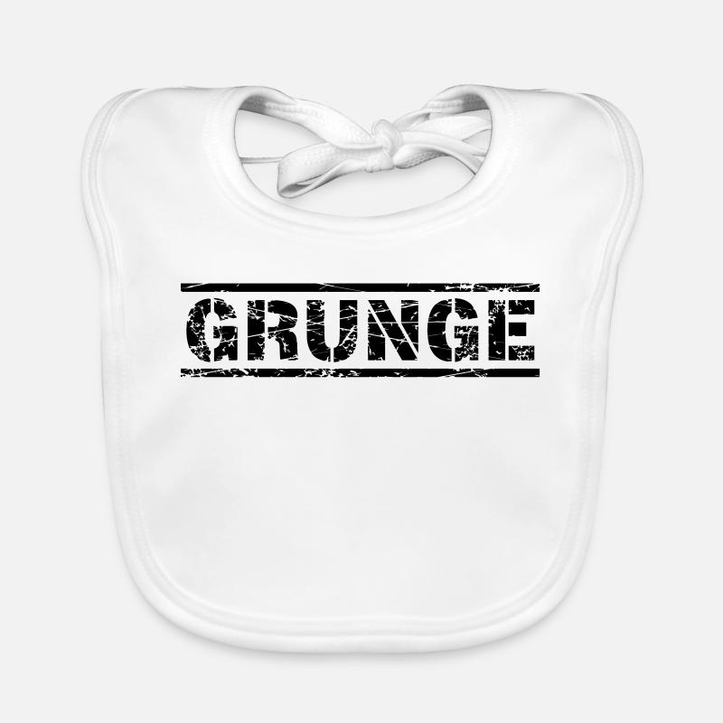 Grunge Bavoir bio Bébé