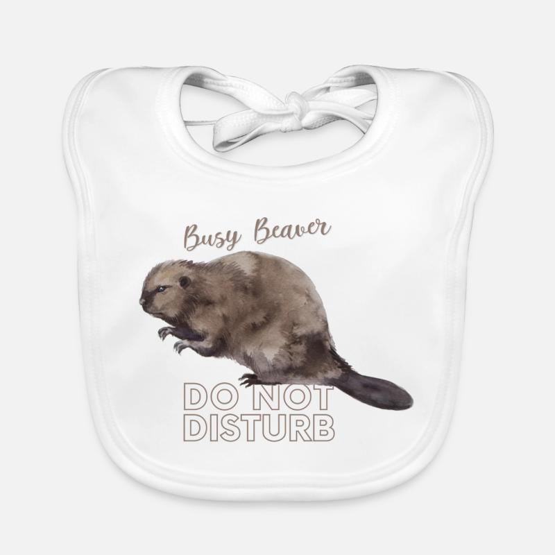 Busy Beaver Baby Bio-Lätzchen