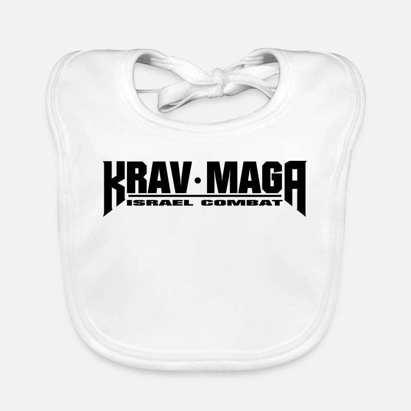 KravMaga Israel Combat Farben änderbar Baby Bio-Lätzchen