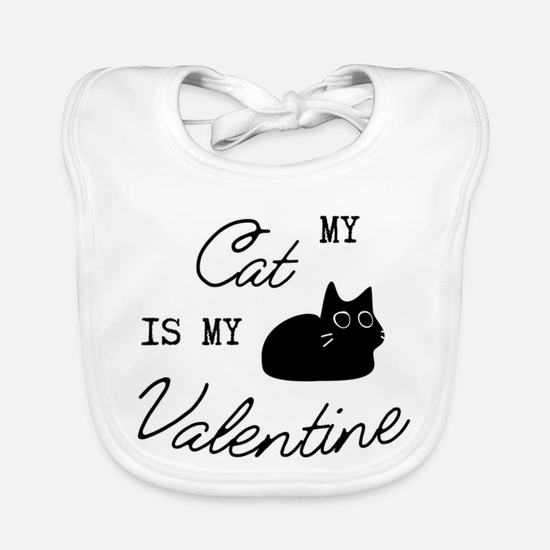 Cat Organic Baby Bibs