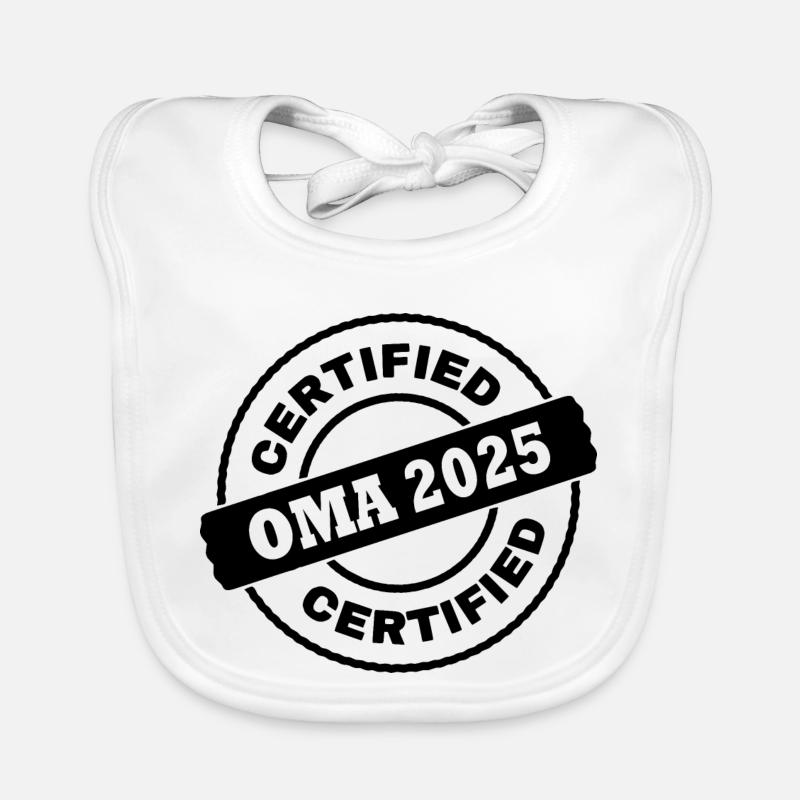 Oma 2025 Baby Bio-Lätzchen