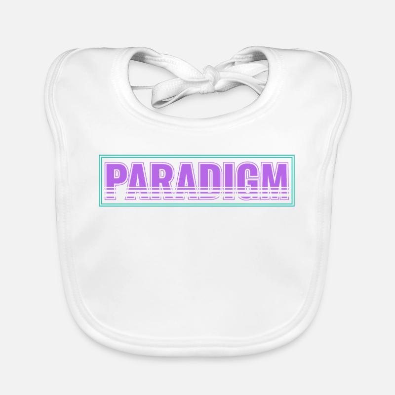 Paradigm Shift – Neues Denken Baby Bio-Lätzchen