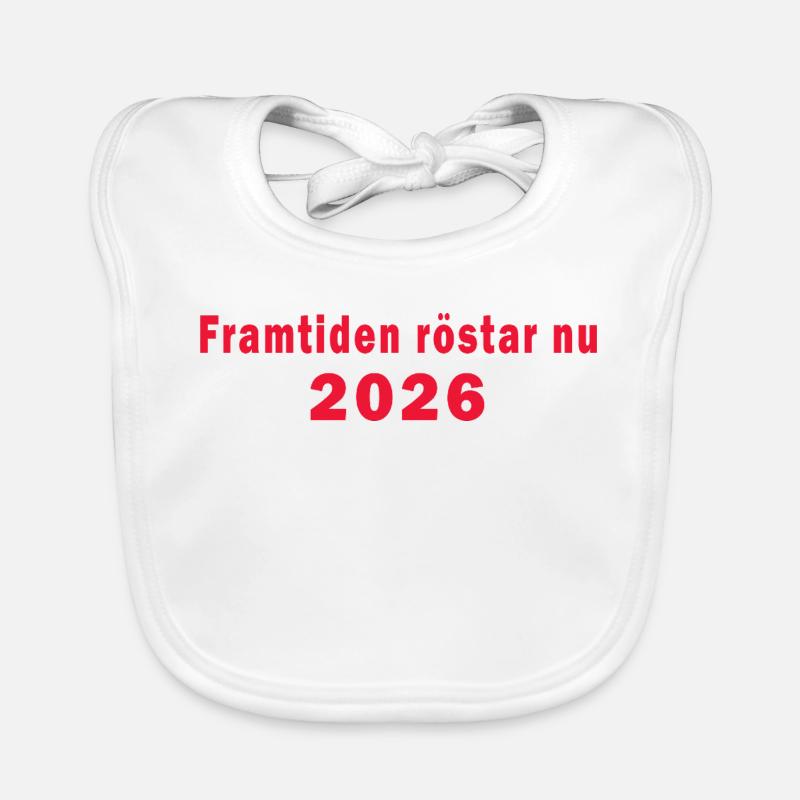 The future votes now Elections 2026 Organic Baby Bibs