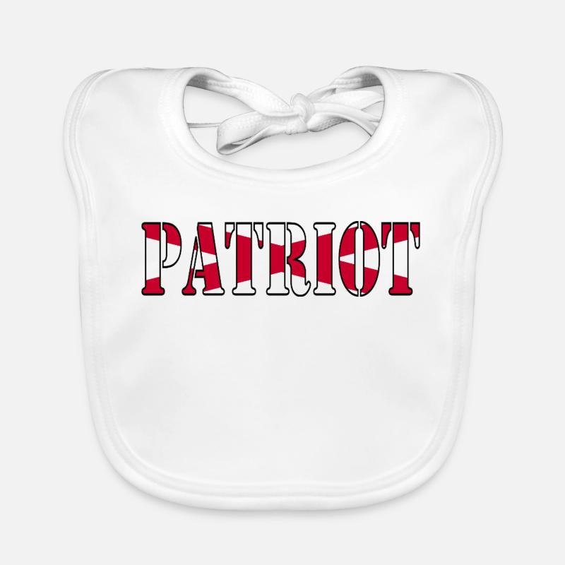 Patriot d’Irlande du Nord Bavoir bio Bébé