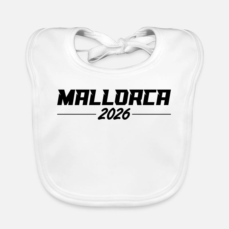 Mallorca 2026 Baby Bio-Lätzchen
