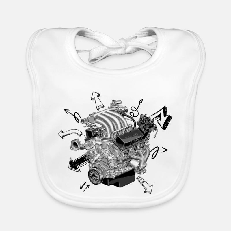 Motor Baby Bio-Lätzchen