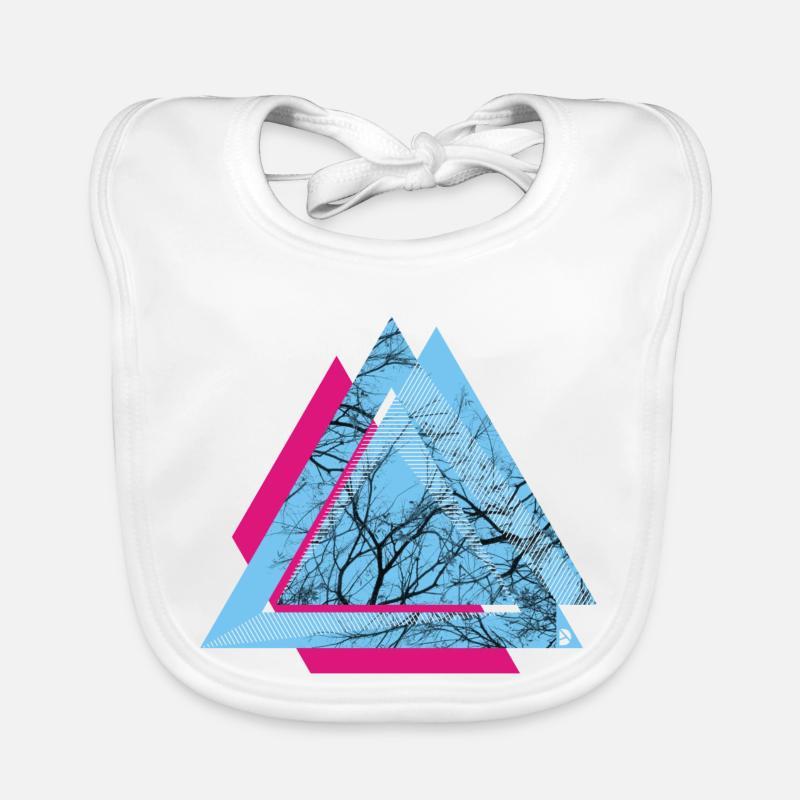AD Triangle Bavoir bio Bébé