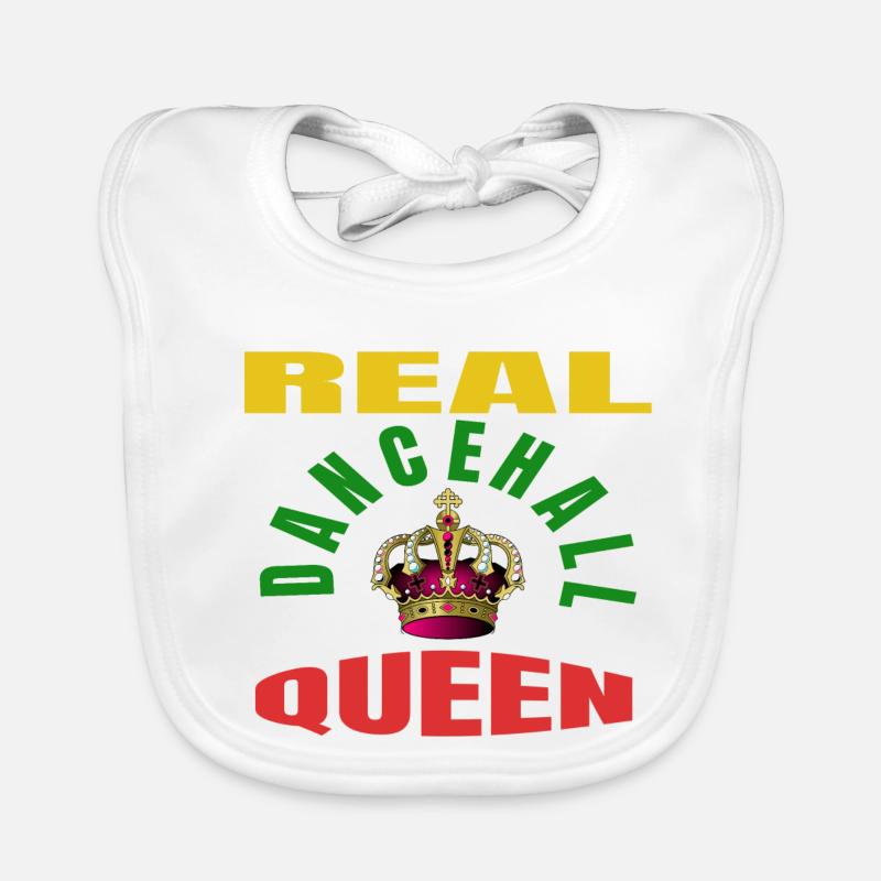 echte Dancehall-Queen Baby Bio-Lätzchen
