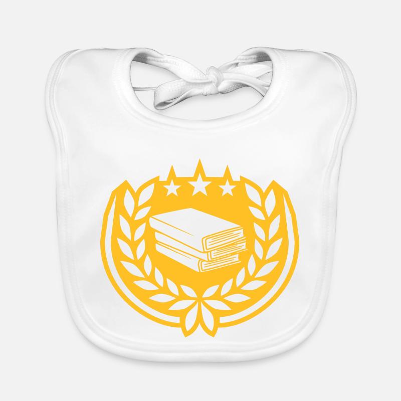 Laurel Wreath Books Stack Stars Organic Baby Bibs