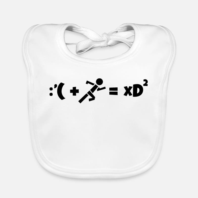 Läufer Formel Baby Bio-Lätzchen