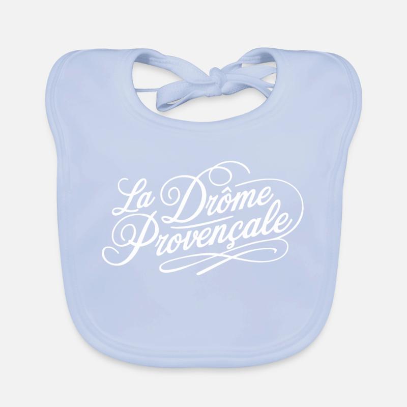 La Drôme Provençale Bavoir bio Bébé