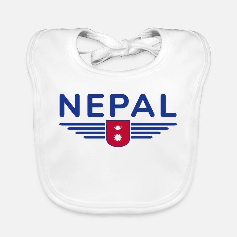 Design Népal – Aventure himalayenne Bavoir bio Bébé