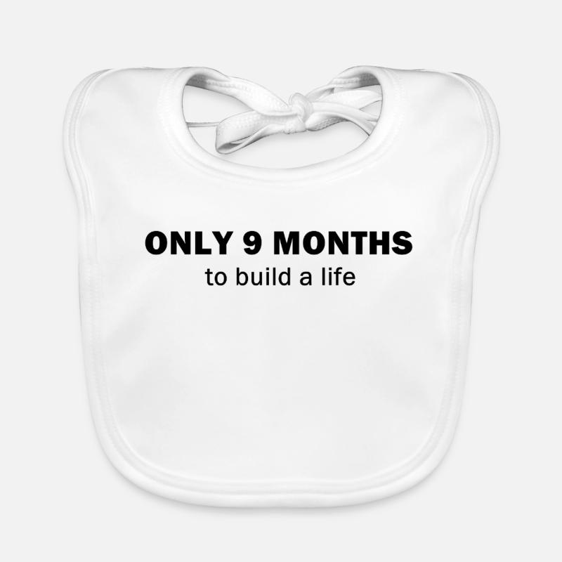 Geometric pattern with bright colors Organic Baby Bibs