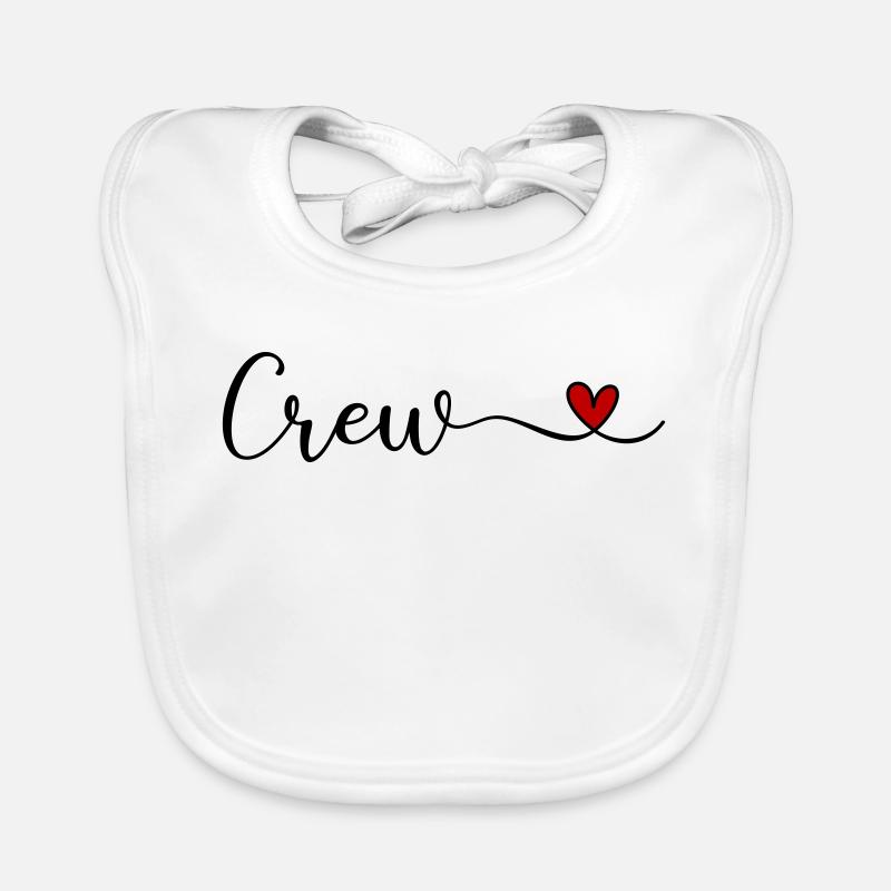 crew Organic Baby Bibs