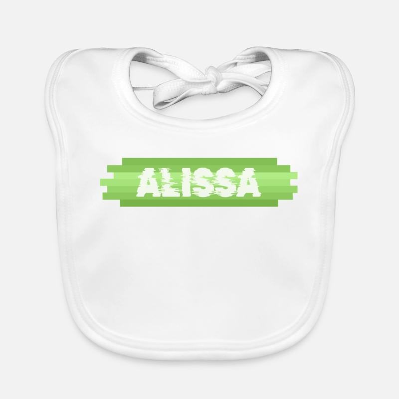 Alissa als Heldin Baby Bio-Lätzchen
