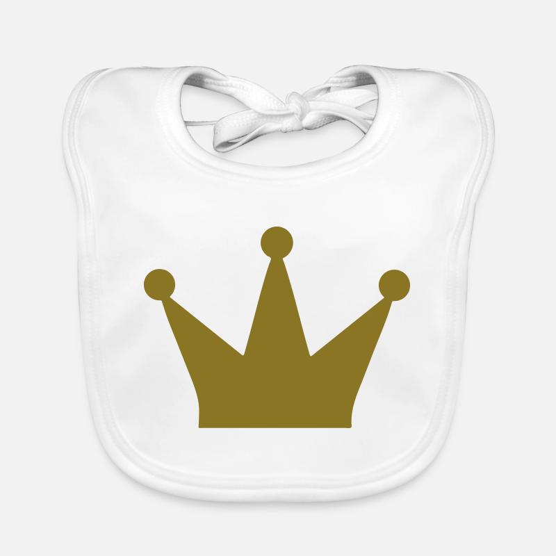 couronne Bavoir bio Bébé