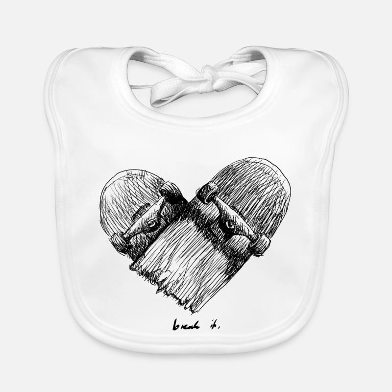 break it Organic Baby Bibs