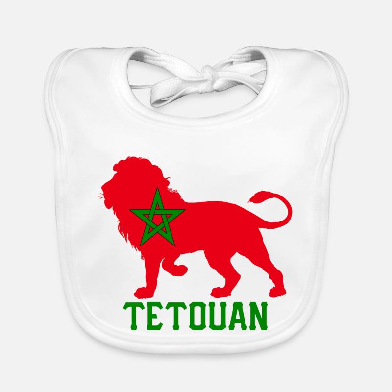 TETOUAN - Bavoir bio Bébé - blanc
