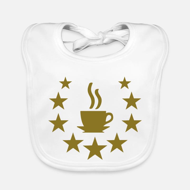 coffee star Bavoir bio Bébé