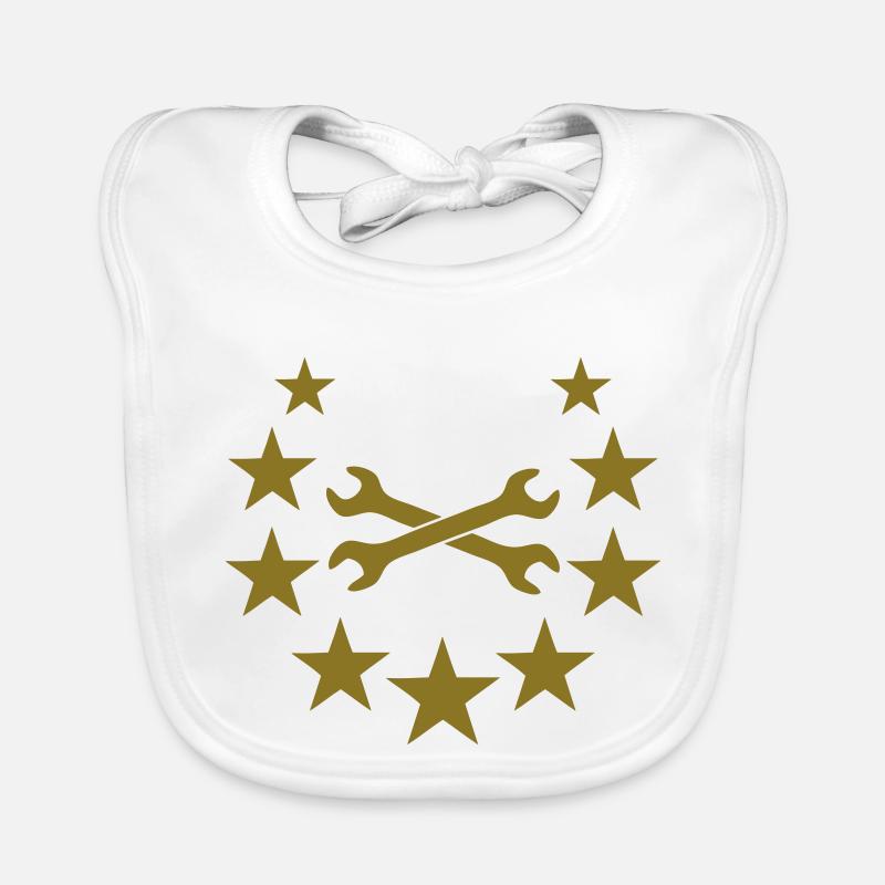 tool star Organic Baby Bibs