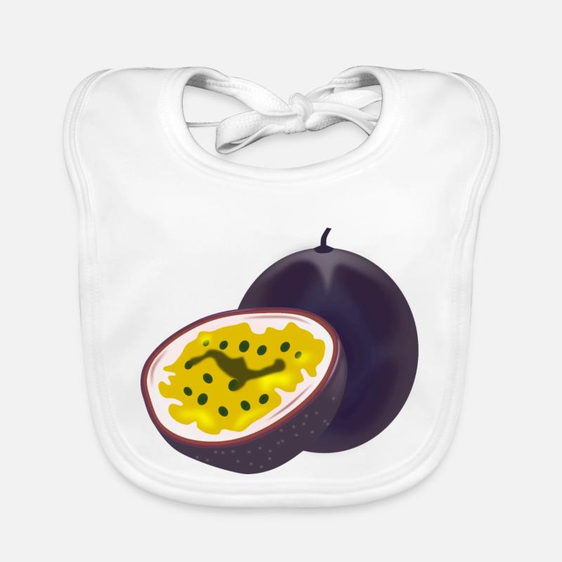 fruit de la passion fruit de la passion fruit de légumes Bavoir bio Bébé