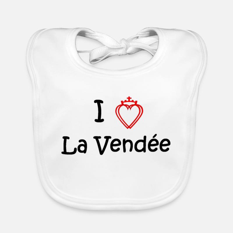 ich liebe die Vendee Baby Bio-Lätzchen