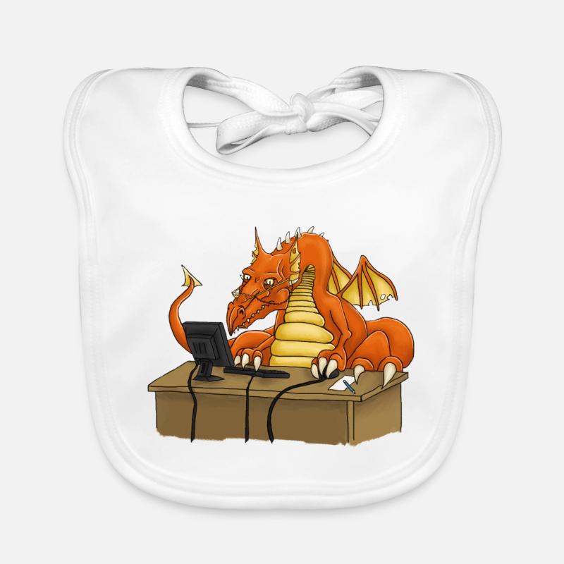 Office kite Organic Baby Bibs