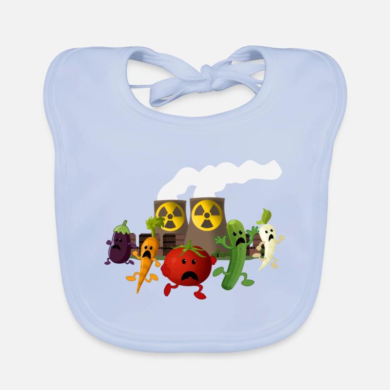 Nuclear Veggies Organic Baby Bibs