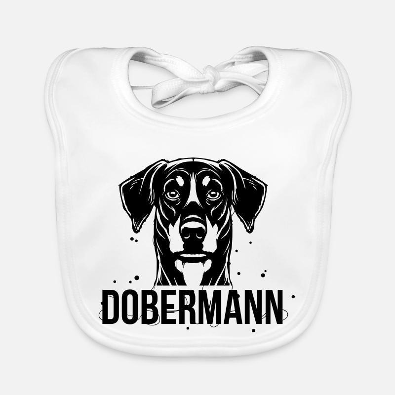 Dobermann Baby Bio-Lätzchen