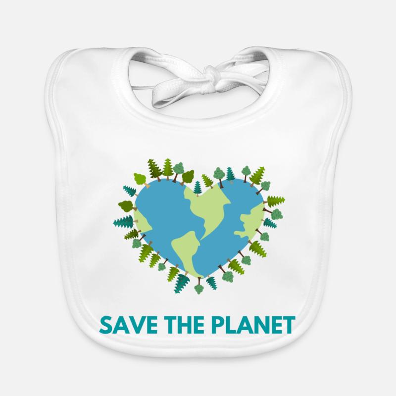 Save The Planet! Organic Baby Bibs