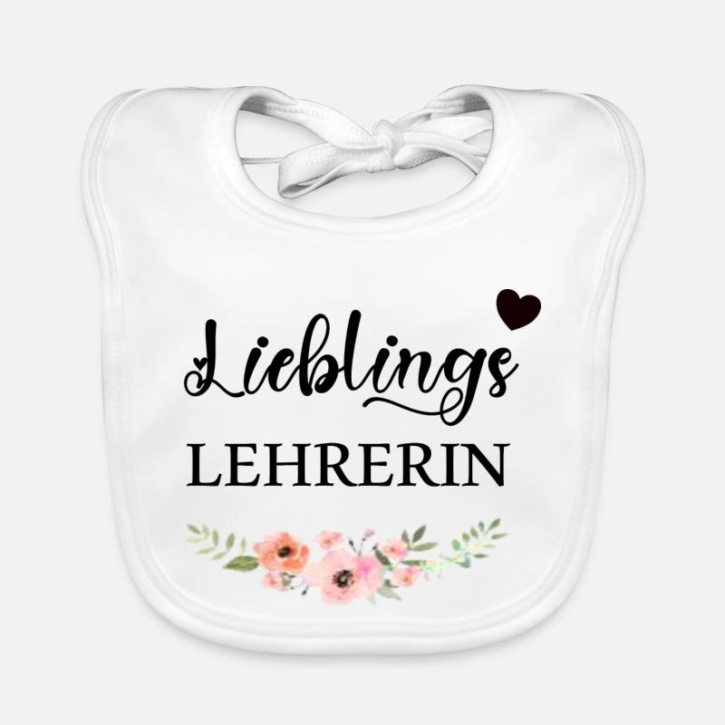 Lieblings Lehrerin Baby Bio-Lätzchen