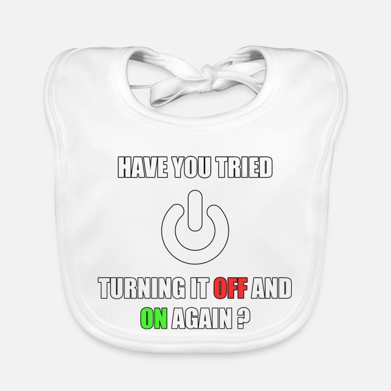 Informaticien Informaticien Programmeur informatique Bavoir bio Bébé