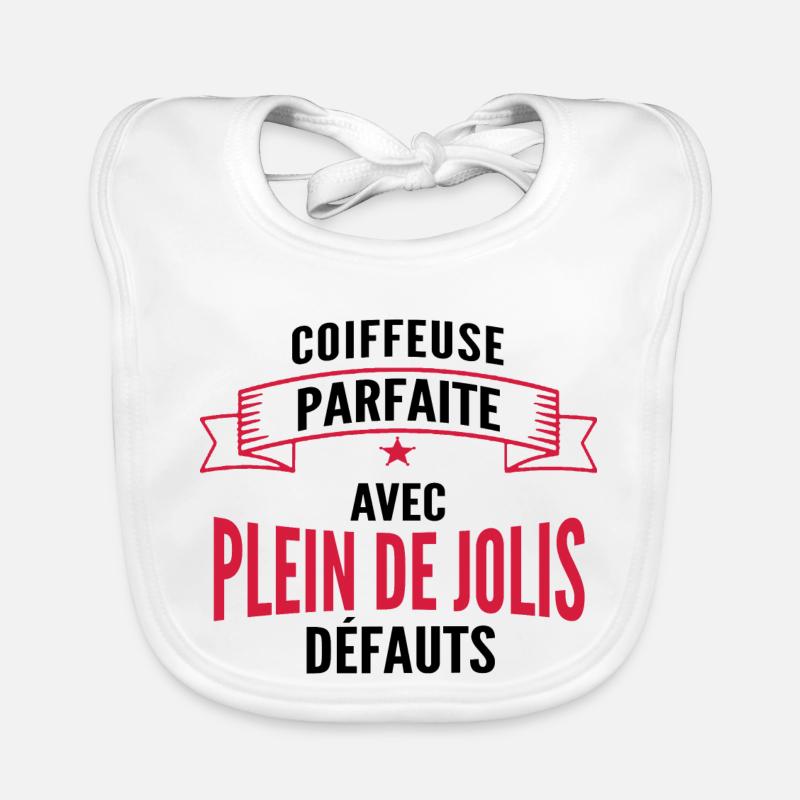 coiffeuse parfaite / humour coiffeuse Bavoir bio Bébé