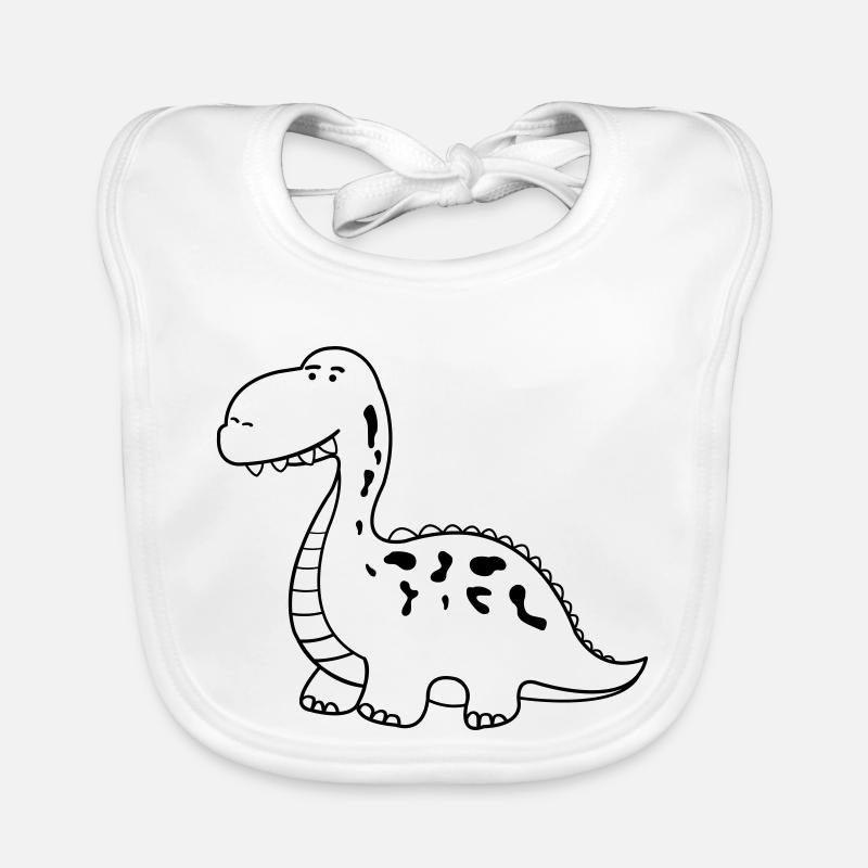 dino Organic Baby Bibs