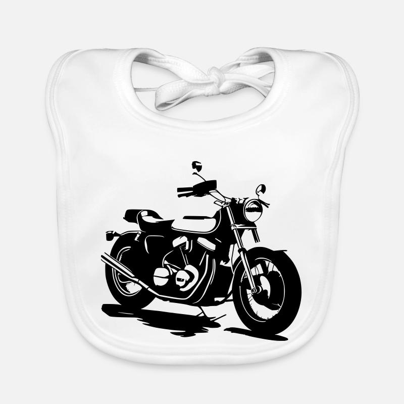 CLASSIC MOTORCYCLE Organic Baby Bibs