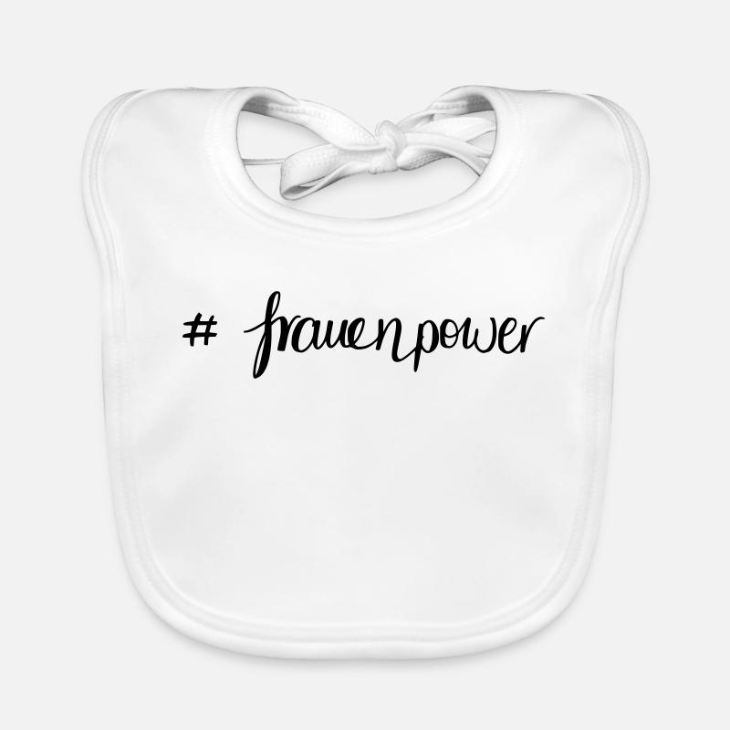 frauenpower Baby Bio-Lätzchen