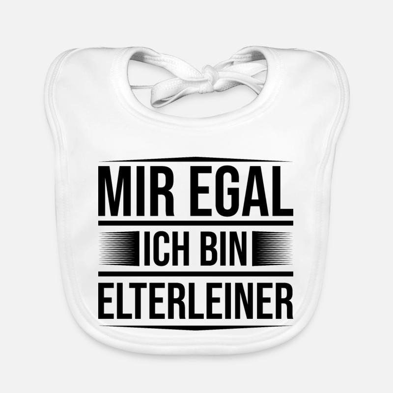 Mir egal Elterlein Baby Bio-Lätzchen