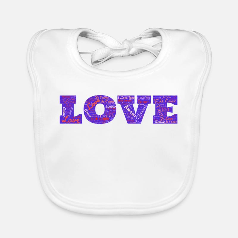 LIEBE Baby Bio-Lätzchen