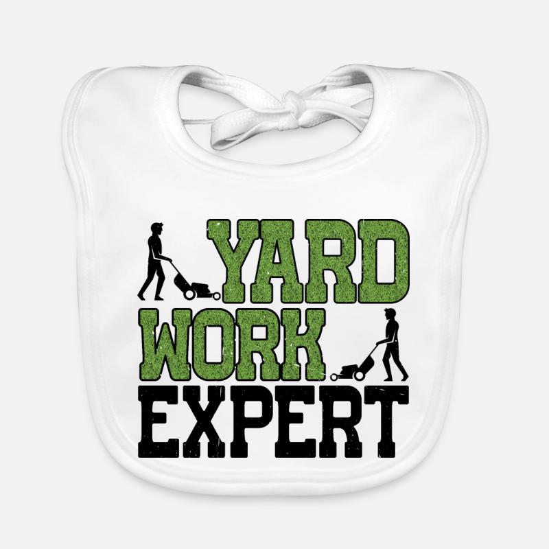 Yard Work Expert 22 Organic Baby Bibs