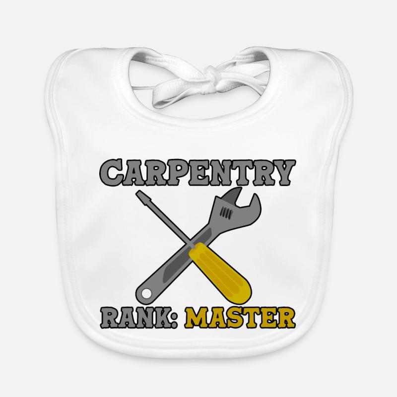 Carpentry Rank Master 2 Baby Bio-Lätzchen