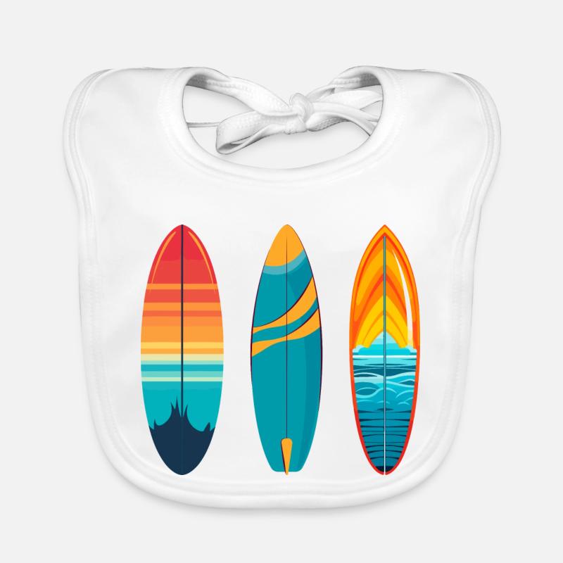 Planche de surf Bavoir bio Bébé