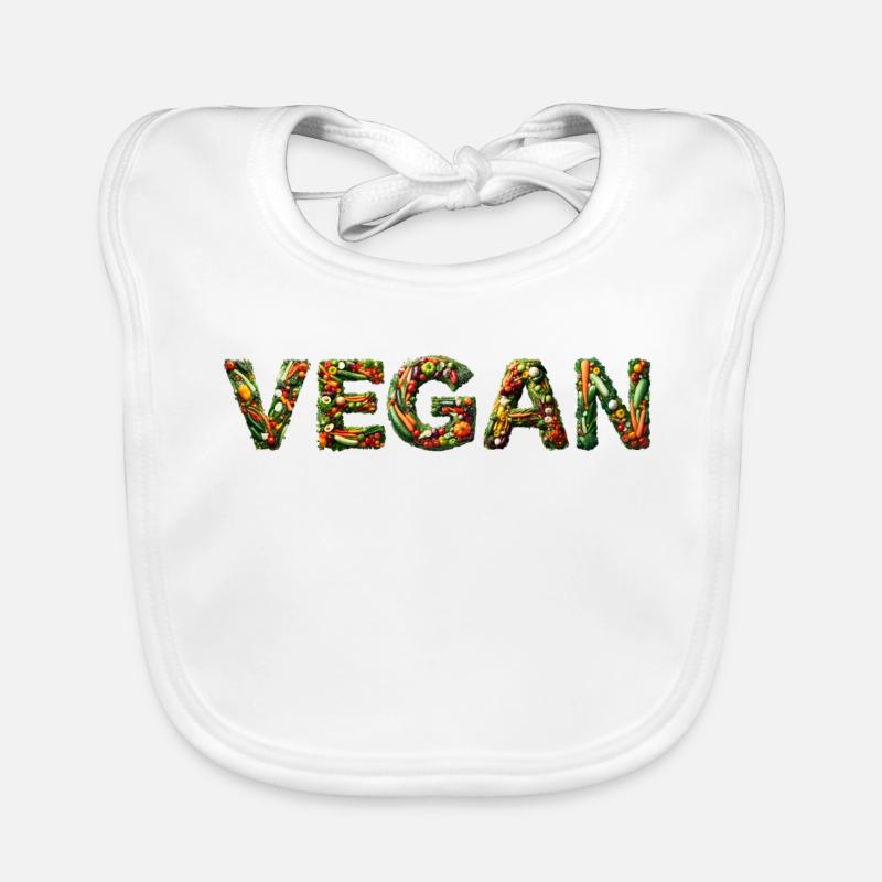 Vegan – Plant Based aus Obst & Gemüse Baby Bio-Lätzchen
