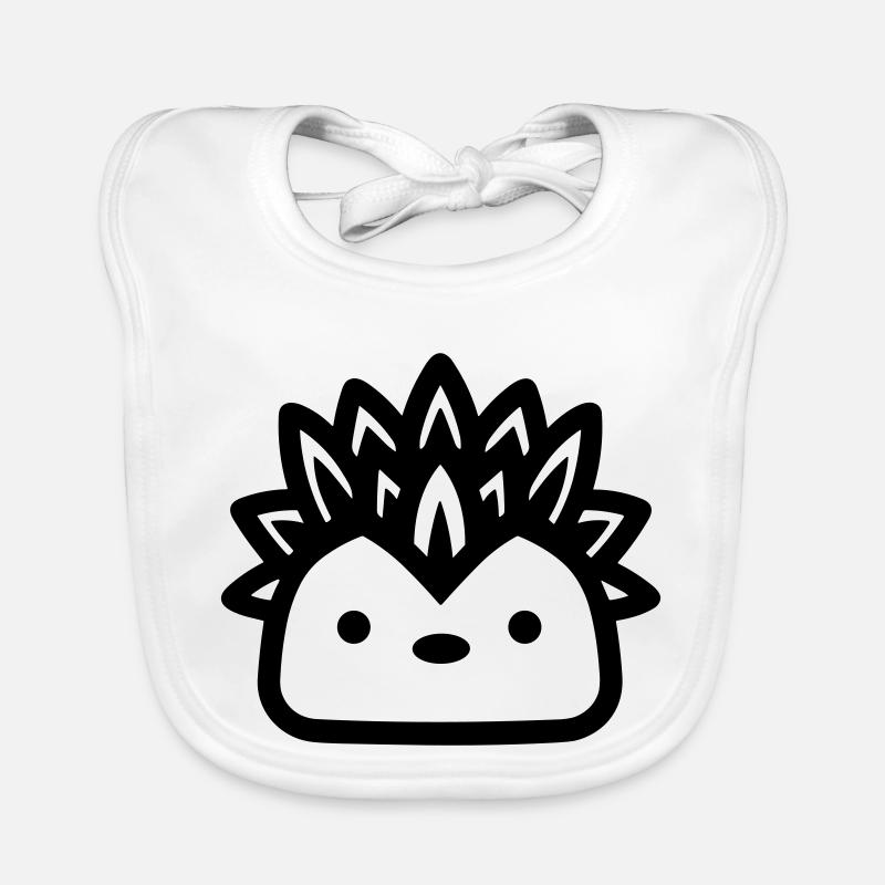 Hérisson Bavoir bio Bébé
