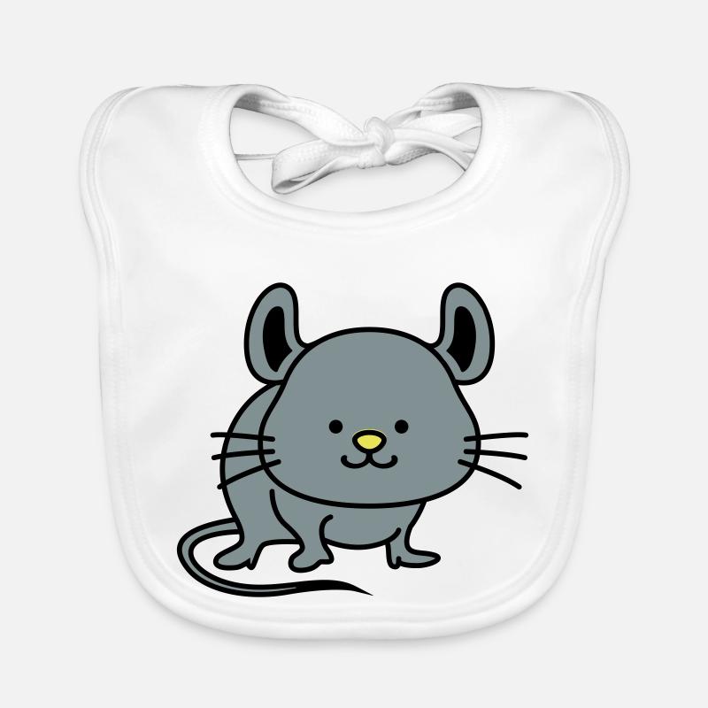Souris Mignon Bavoir bio Bébé