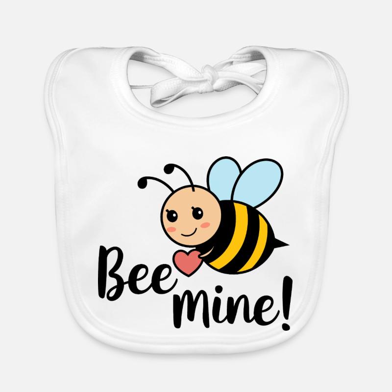 Bee Mine Organic Baby Bibs