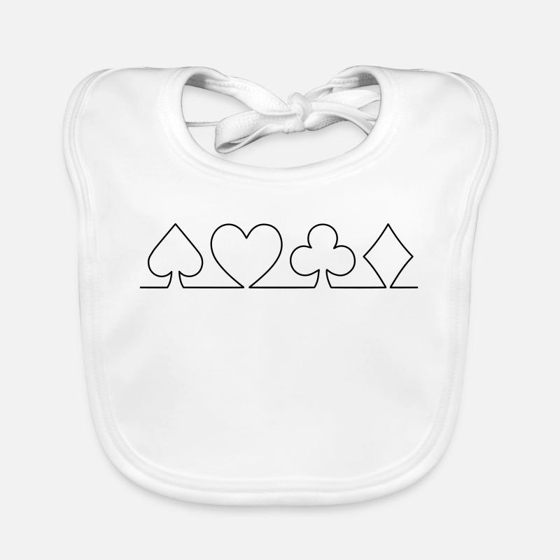 Minimalist Card Design | monochrome Organic Baby Bibs