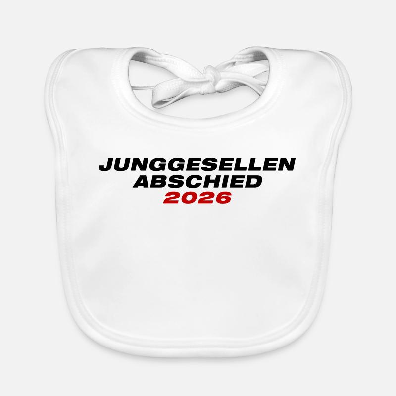 Junggesellen Abschied 2026 Jga Baby Bio-Lätzchen