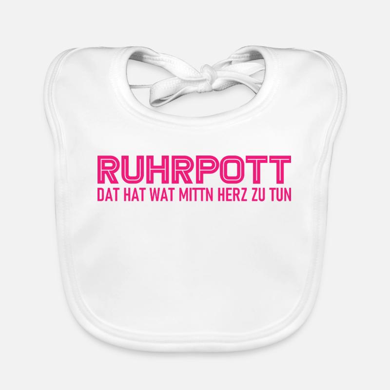 Ruhrpott - Dat hat wat mittn Herz zu tun - Zeche Baby Bio-Lätzchen