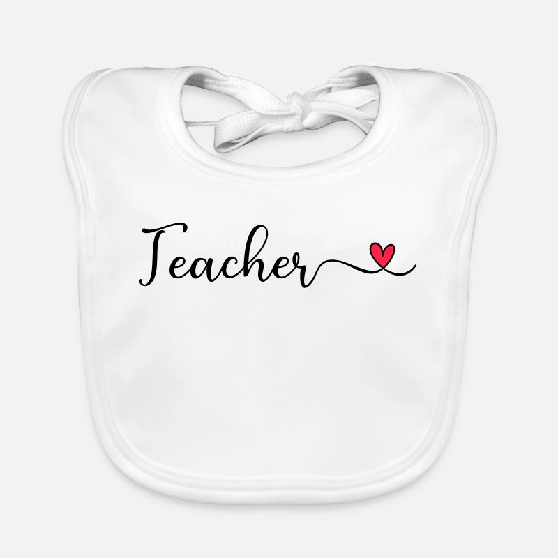 Teacher Organic Baby Bibs