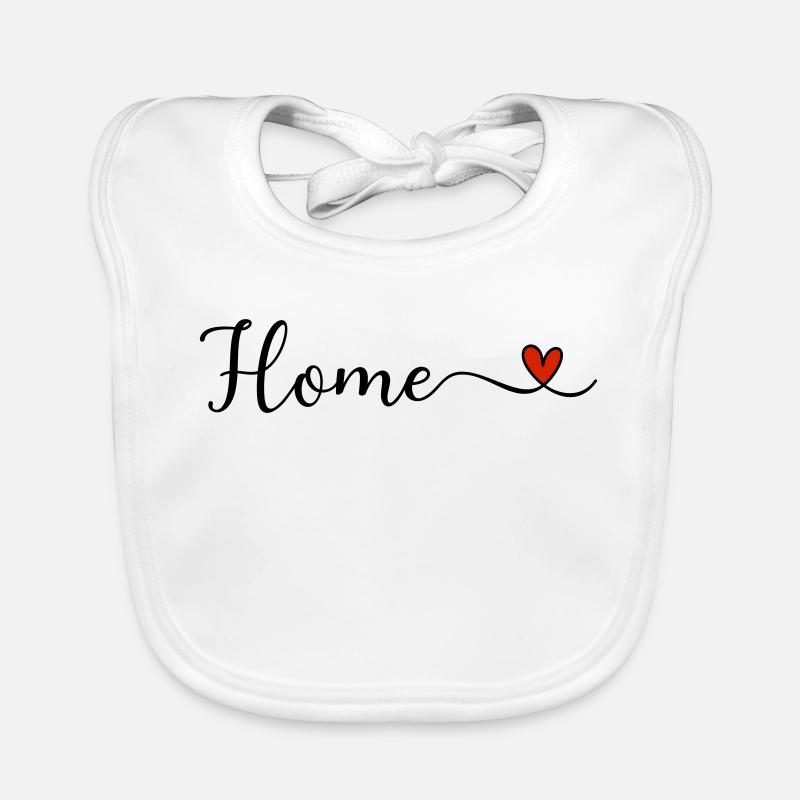 Home Heart Bavoir bio Bébé